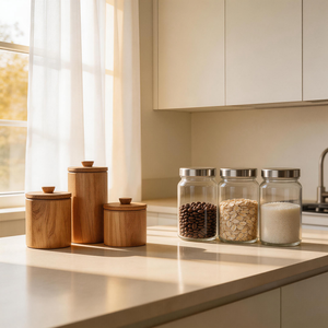 Wooden Storage Containers vs Glass Canisters: Which One Should You Choose?