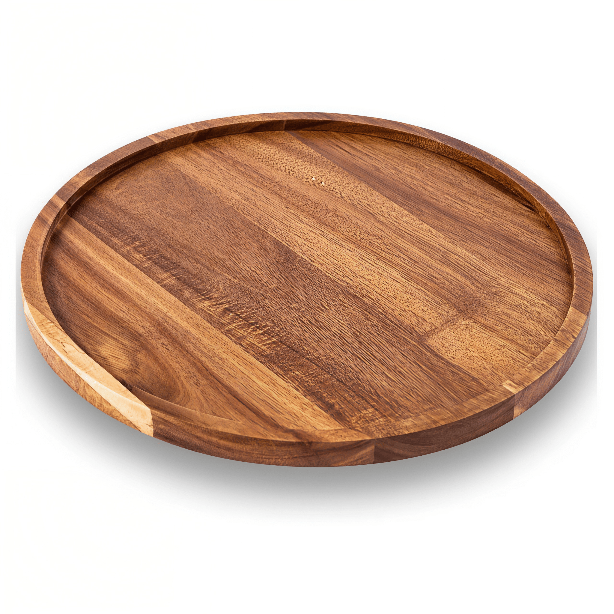 11.5" Natural Wooden Display & Serving Tray - OakoryOakory