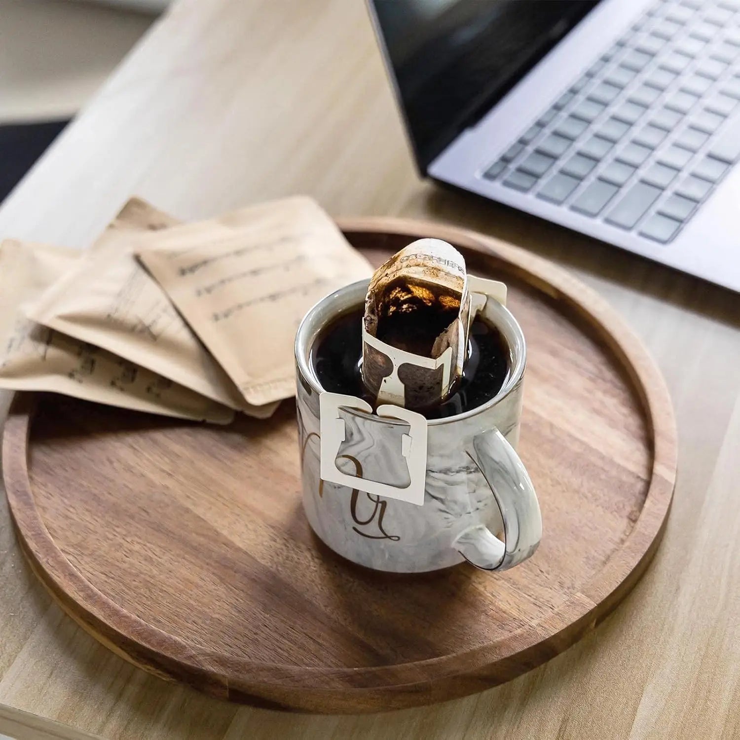 11.5" Natural Wooden Display & Serving Tray - OakoryOakory