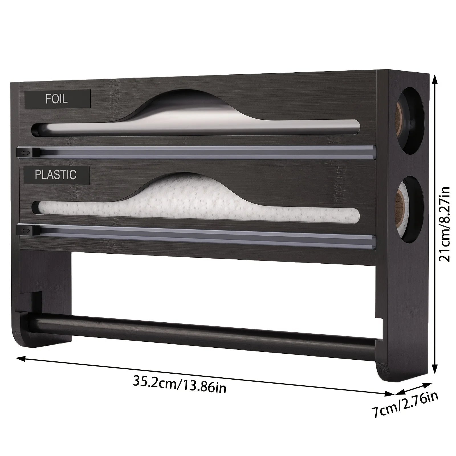 2 - in - 1 Paper Towel Holder - OakoryOakory
