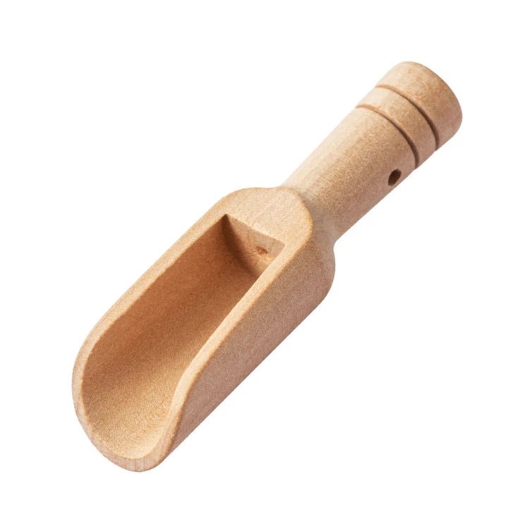 2Pcs Mini Beech Wood Spoons for Salt & Spices - OakoryOakory