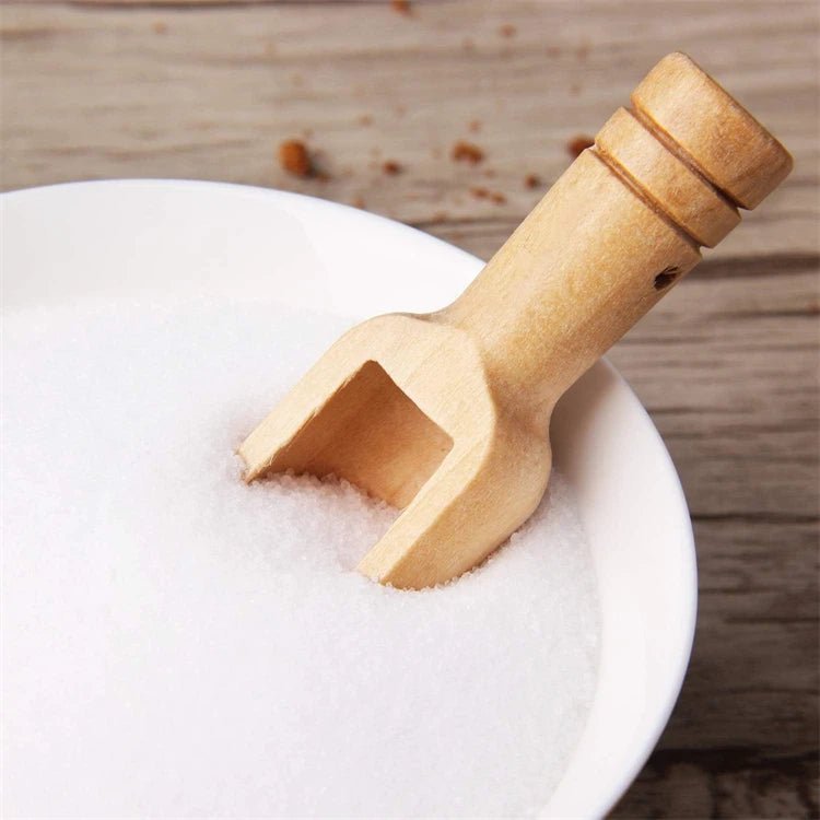 2Pcs Mini Beech Wood Spoons for Salt & Spices - OakoryOakory