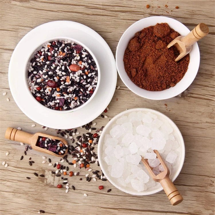 2Pcs Mini Beech Wood Spoons for Salt & Spices - OakoryOakory