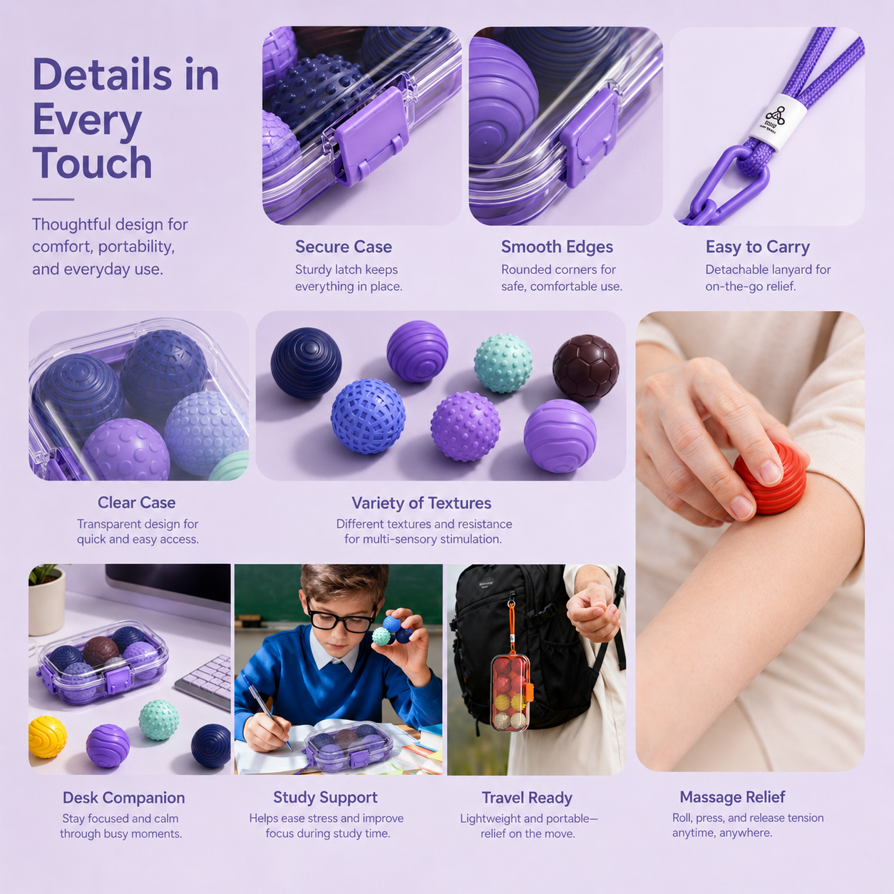 Silicone Magnetic Fidget Balls