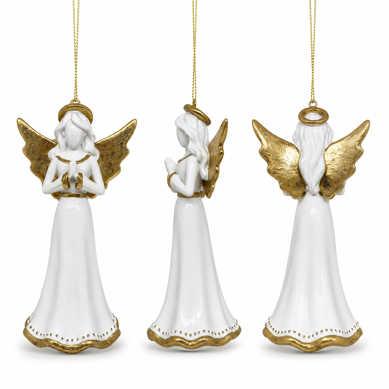 Golden Angel Ornament