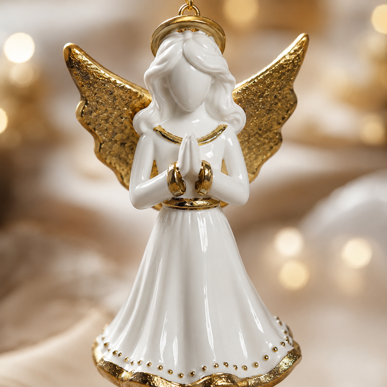 Golden Angel Ornament