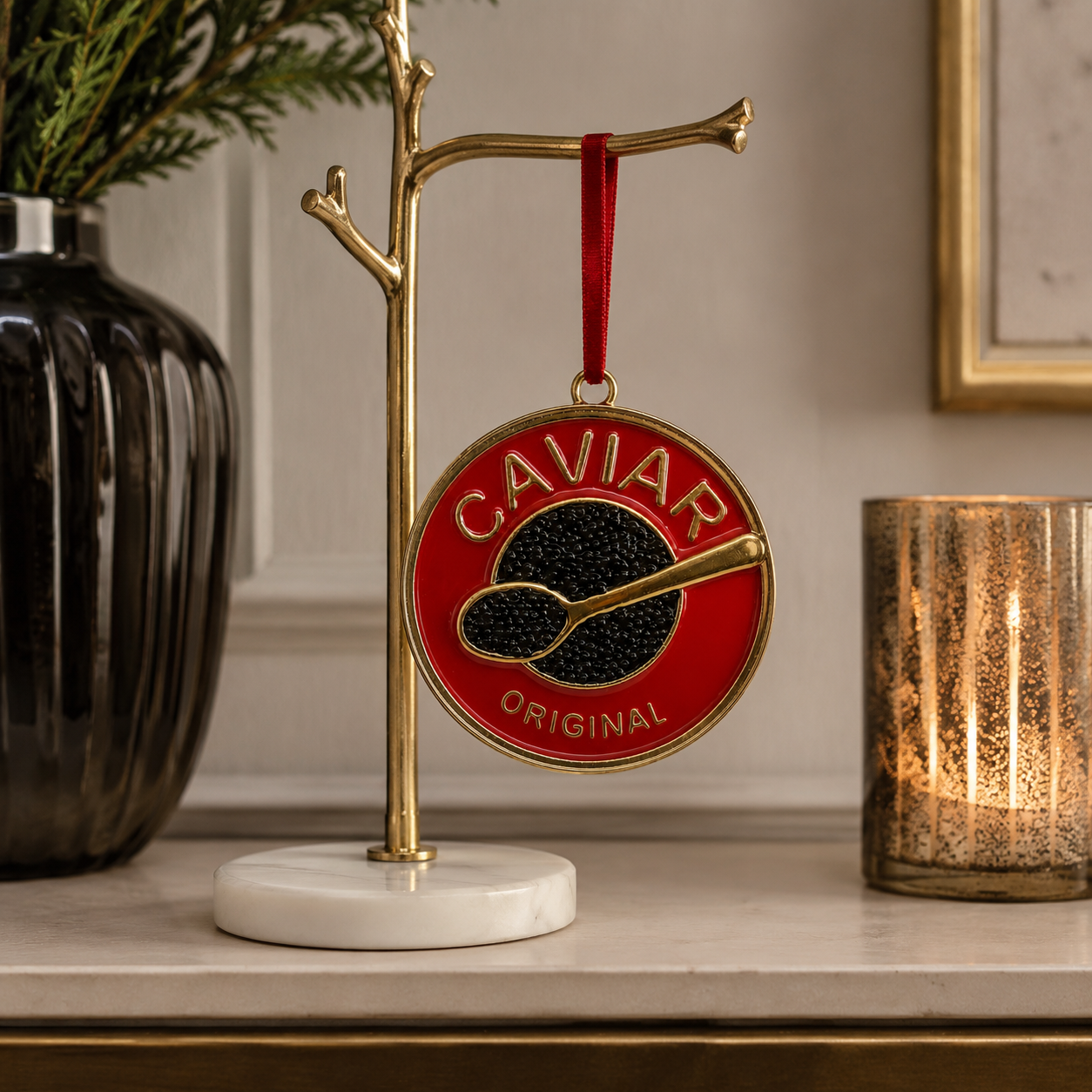 Caviar Spoon Ornament