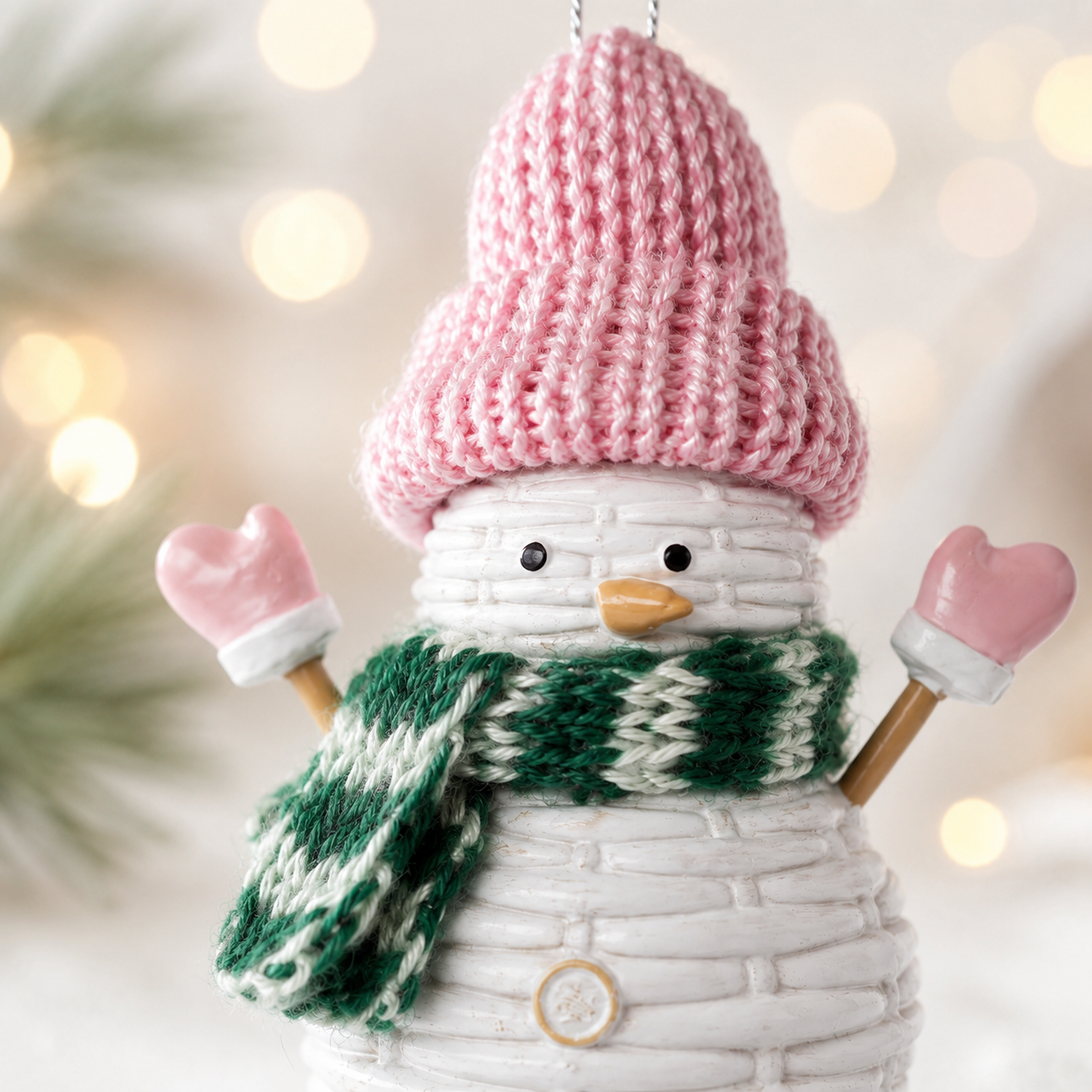 Snowman Winter Ornament