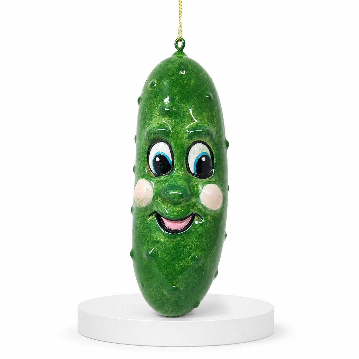 Cute Pickle Ornament