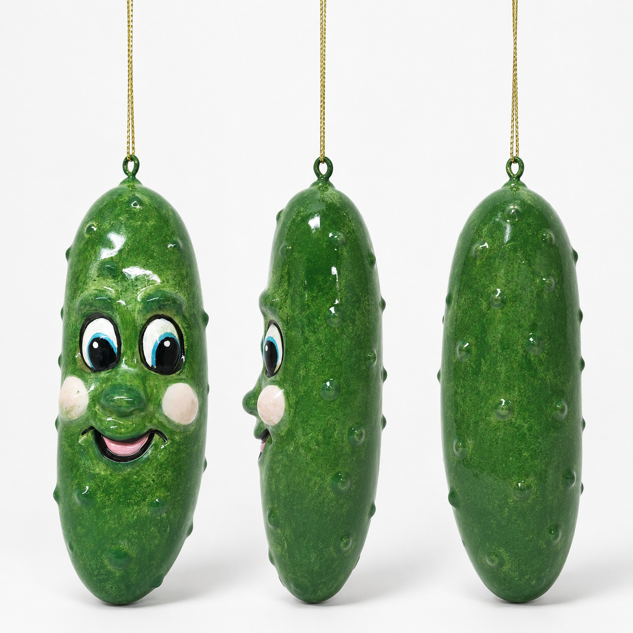 Cute Pickle Ornament