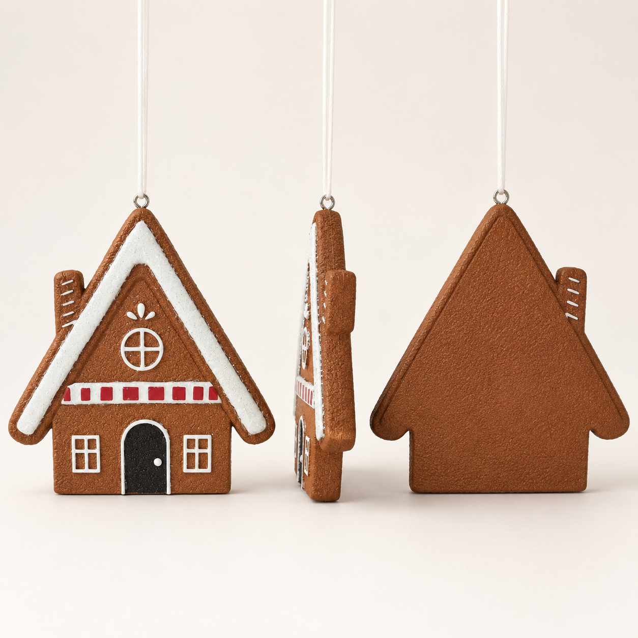 Gingerbread House Christmas Ornament