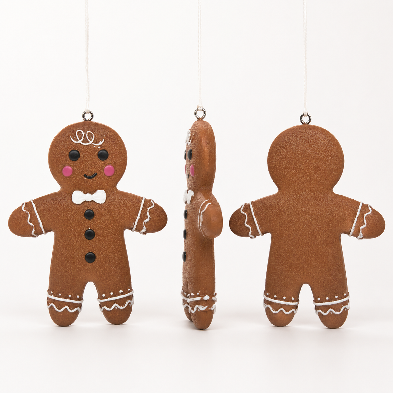 Gingerbread Man Christmas Ornament