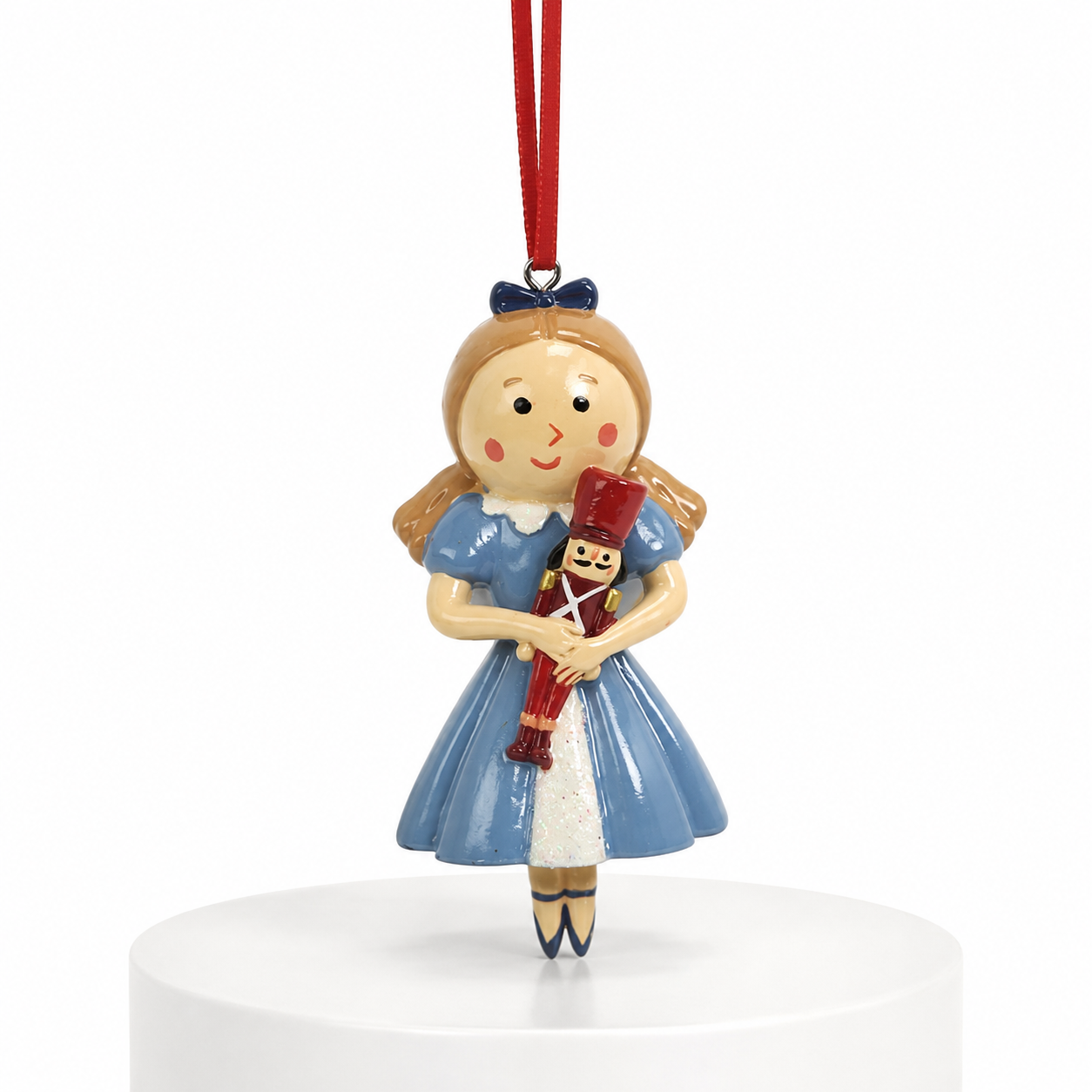 Clara with Nutcracker Ornament