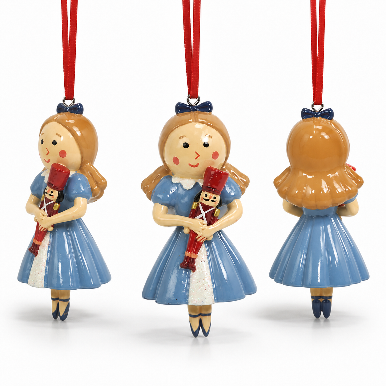 Clara with Nutcracker Ornament
