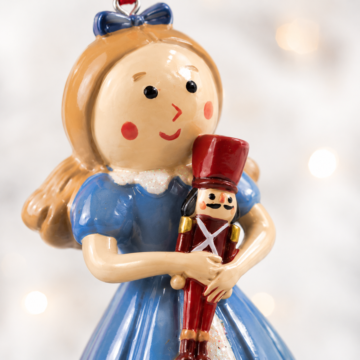 Clara with Nutcracker Ornament