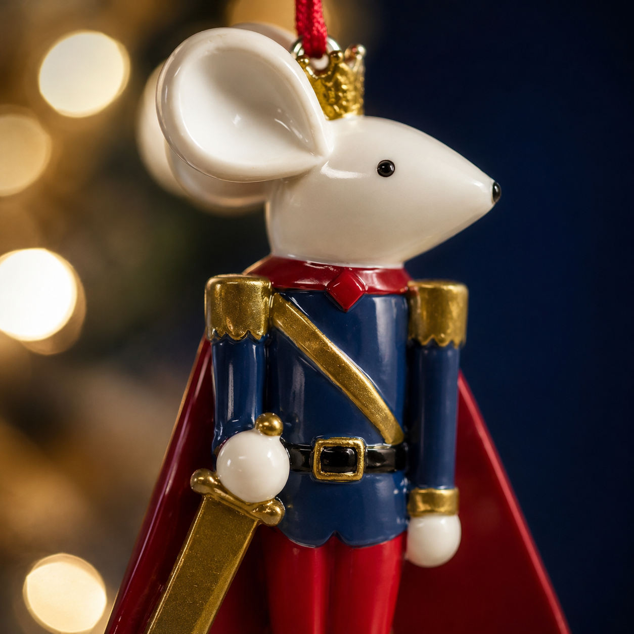Royal Mouse Soldier Ornament
