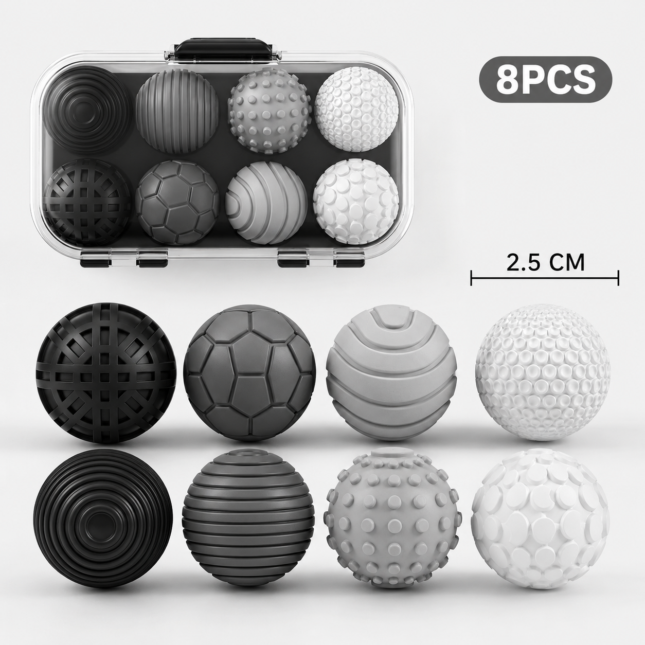 Silicone Magnetic Fidget Balls
