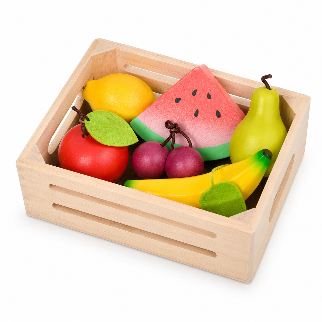Montessori Wooden Play Food Set - Pretend Kitchen Toys | oakory