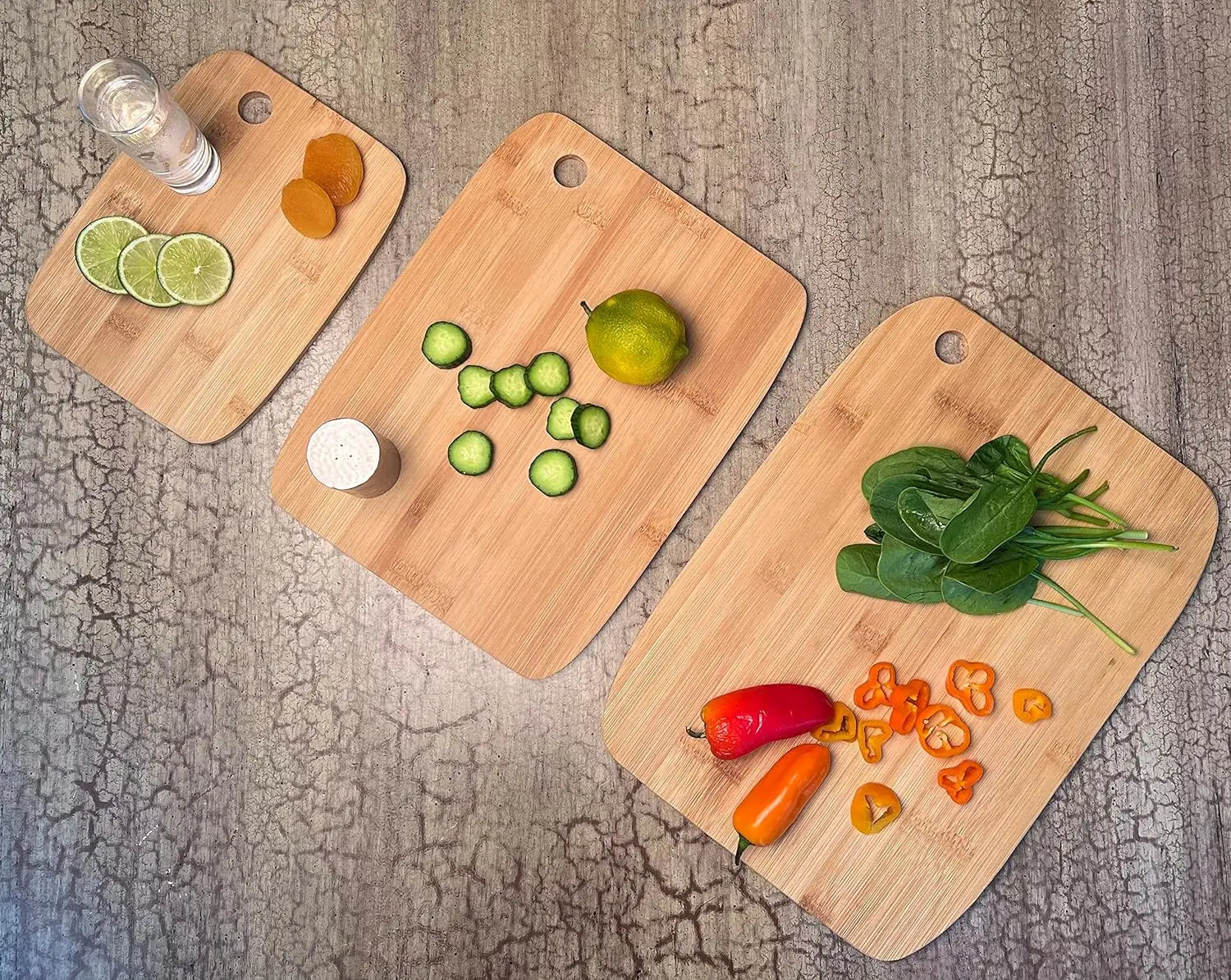 Acacia Wood Cutting Board Set - OakoryOakory