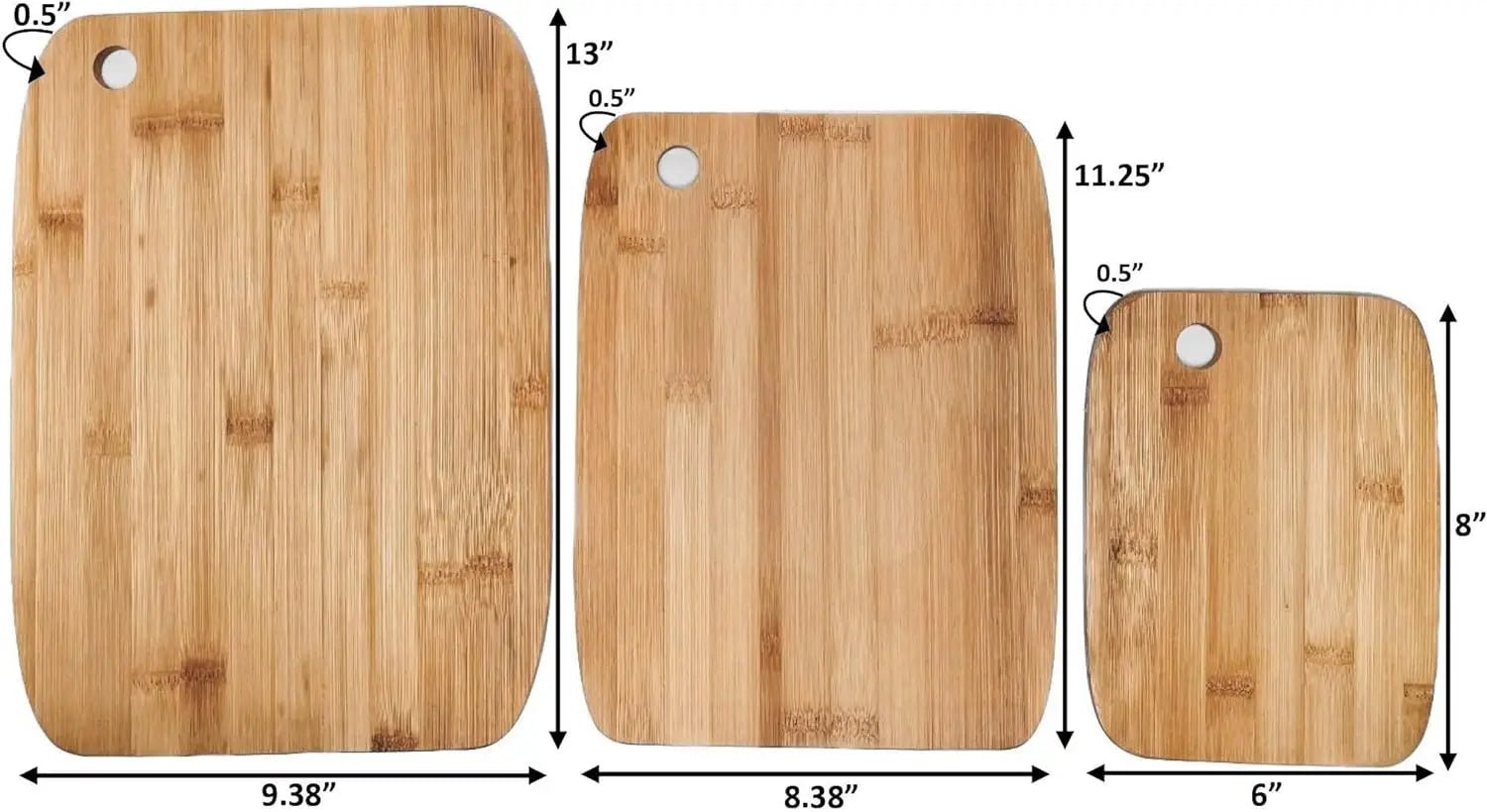 Acacia Wood Cutting Board Set - OakoryOakory