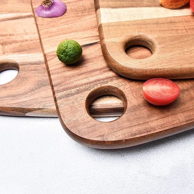Acacia Wood Cutting Board Set - OakoryOakory