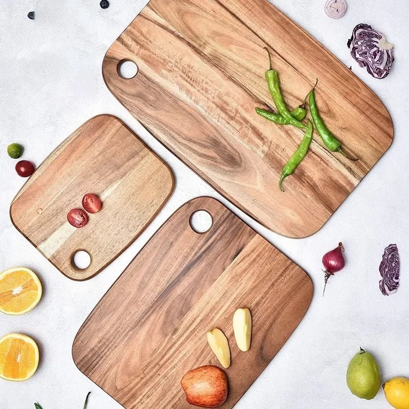 Acacia Wood Cutting Board Set - OakoryOakory