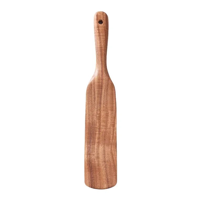 Acacia Wood Spatula Set – Nonstick Kitchen Utensils - OakoryOakory