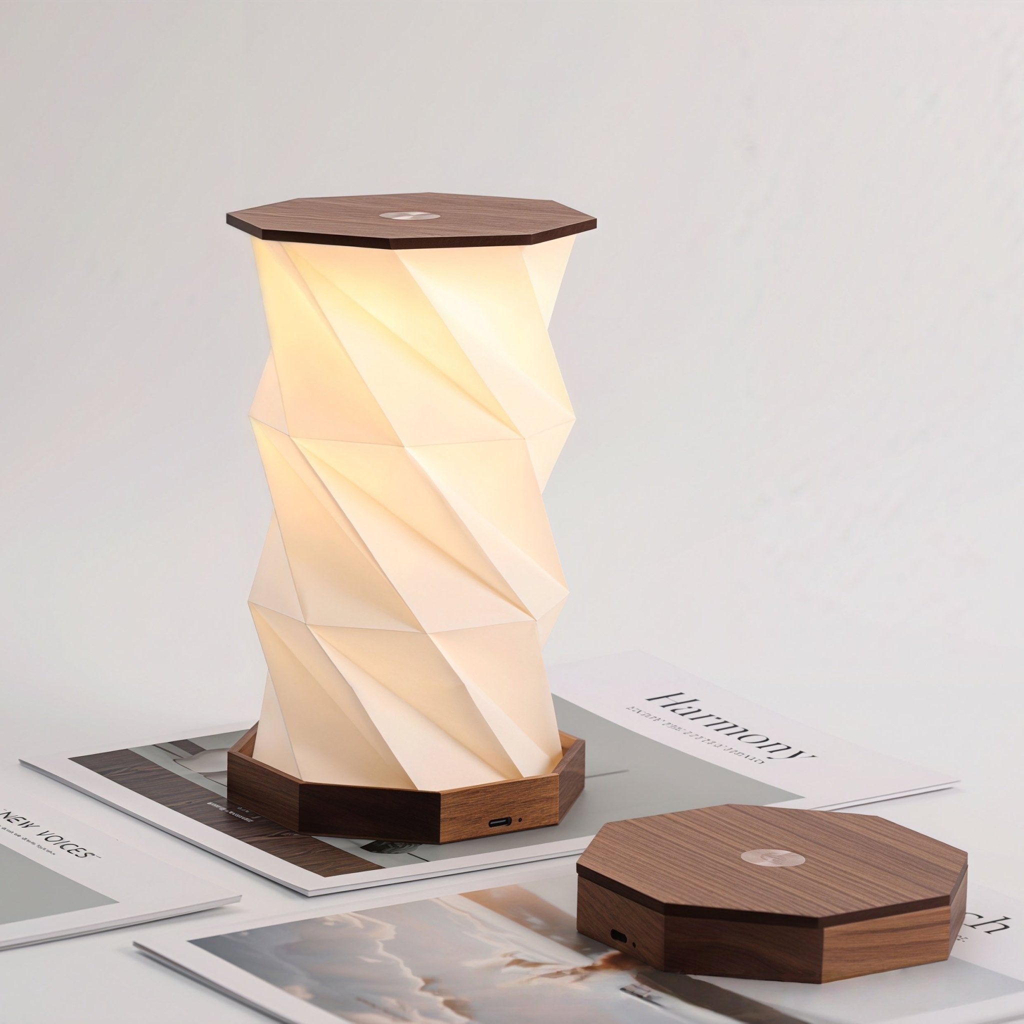 Foldable Rechargeable Paper Table Lamp - OakoryOakory