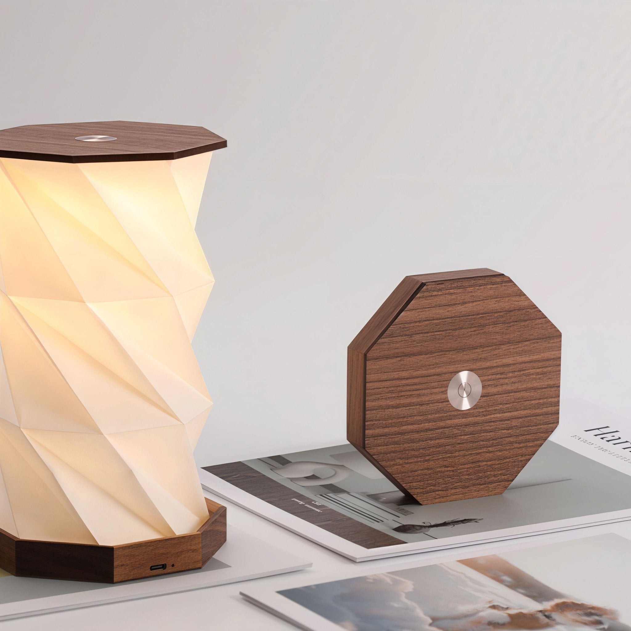 Foldable Rechargeable Paper Table Lamp - OakoryOakory