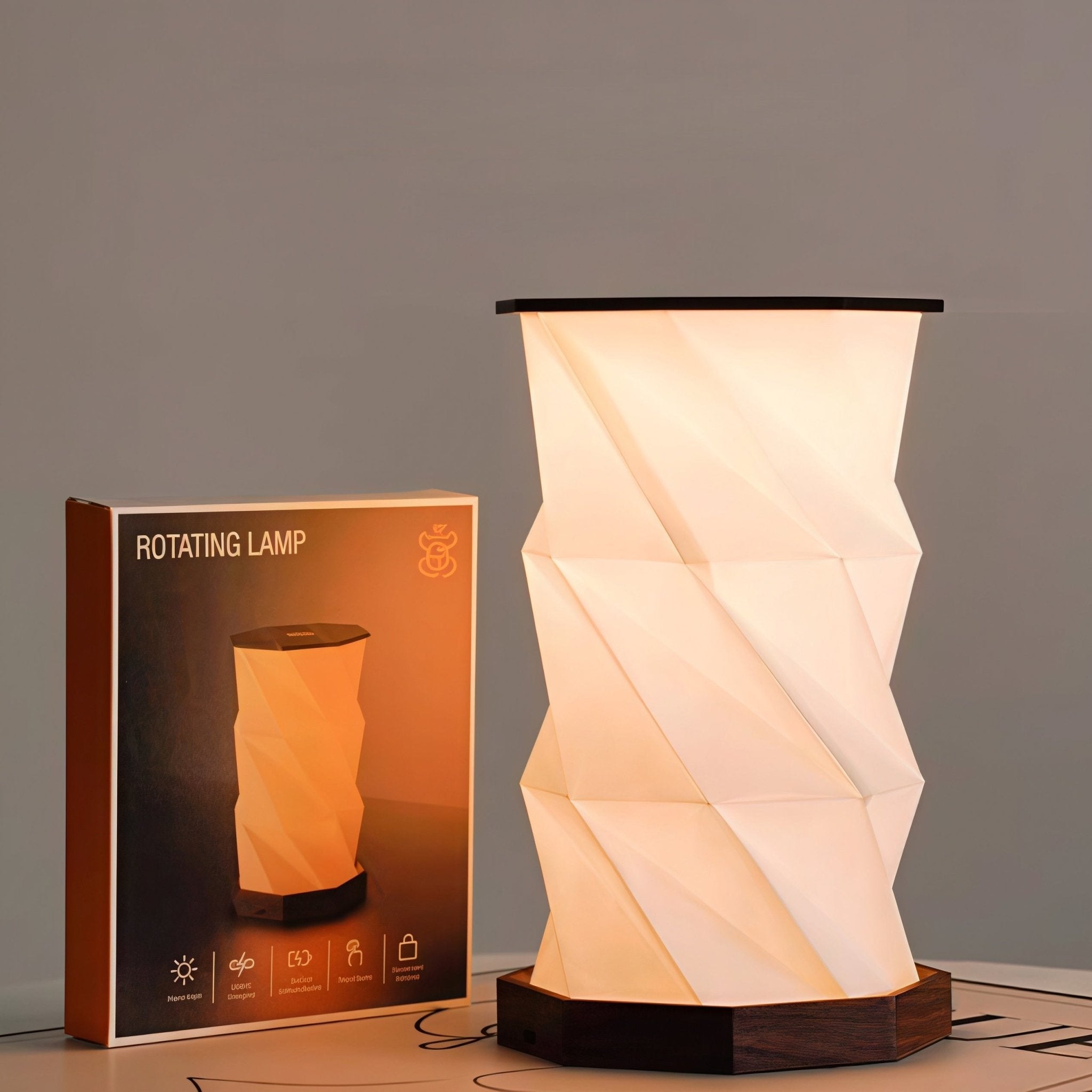 Foldable Rechargeable Paper Table Lamp - OakoryOakory