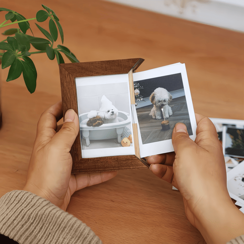 Magnetic Walnut Instax Frame