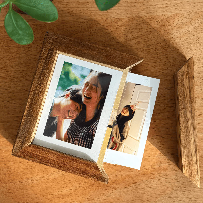 Magnetic Walnut Instax Frame