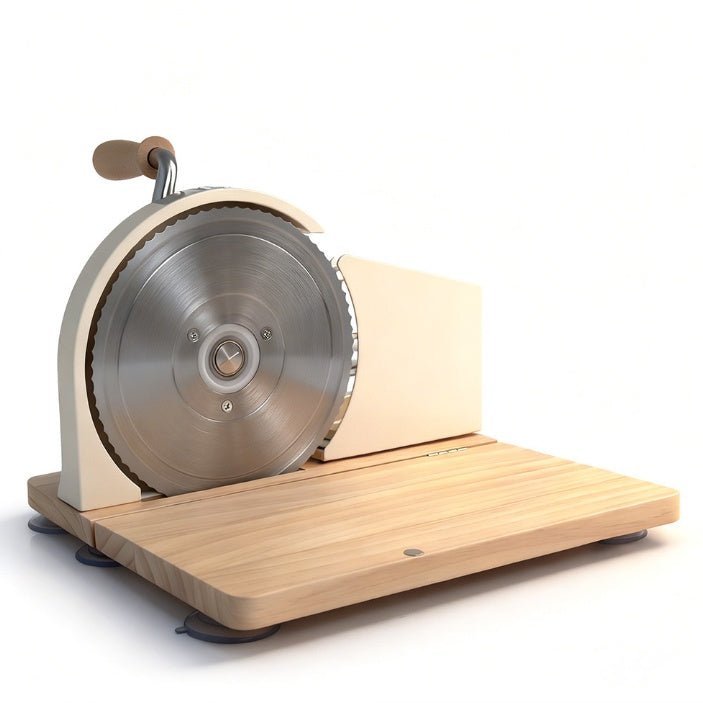 Manual Adjustable Bread Slicer | Vintage Wooden Slicer