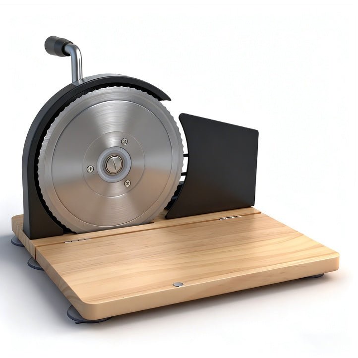 Manual Adjustable Bread Slicer | Vintage Wooden Slicer
