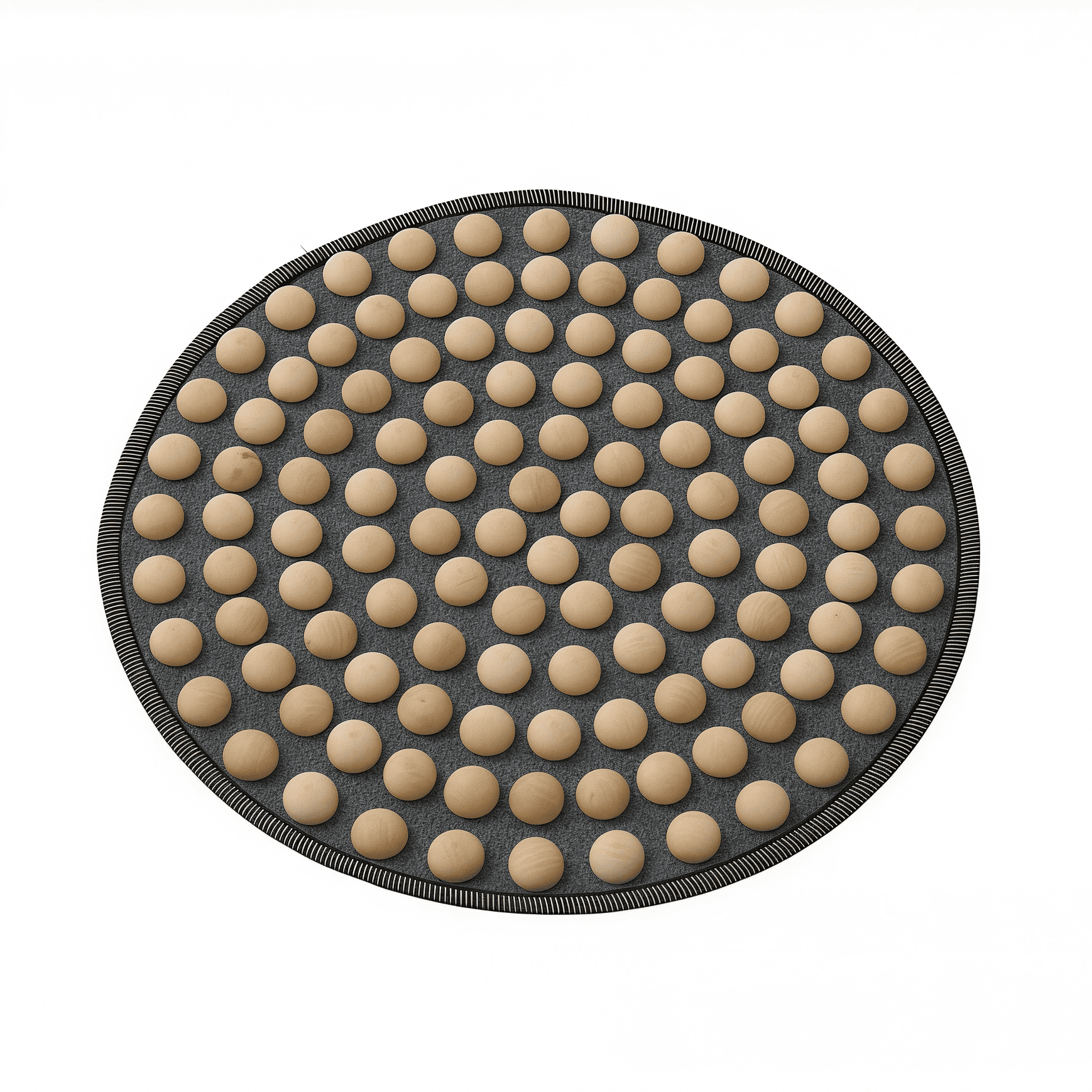 Natural Wood Foot Reflexology & Acupressure Mat