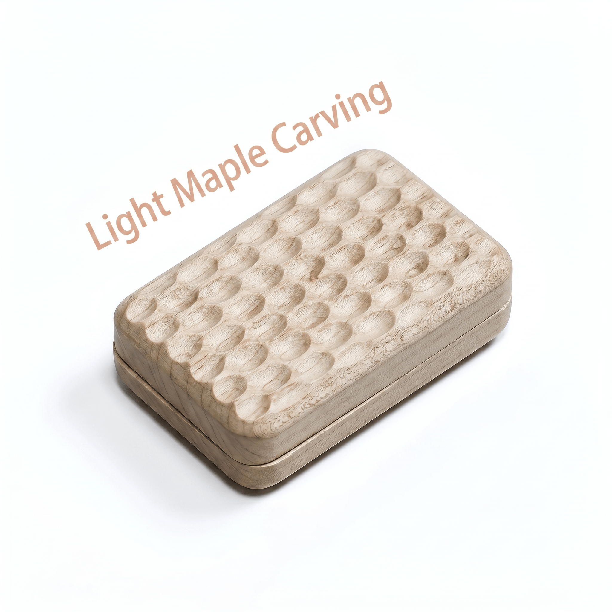 Natural Wood Magnetic Slider | EDC Stress Relief