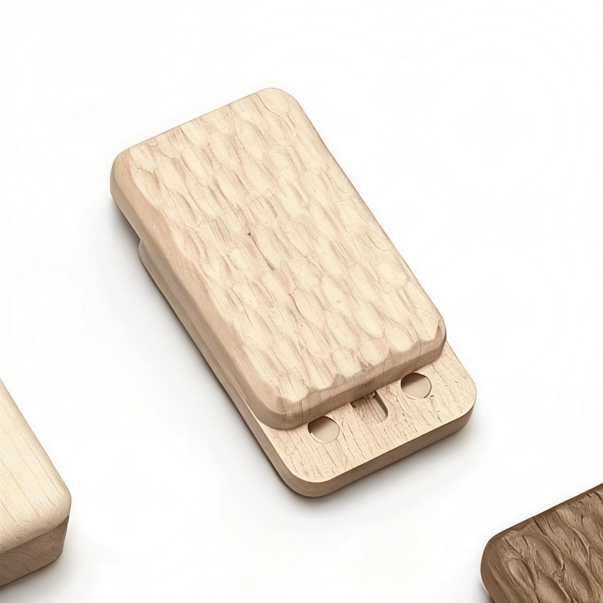 Natural Wood Magnetic Slider | EDC Stress Relief