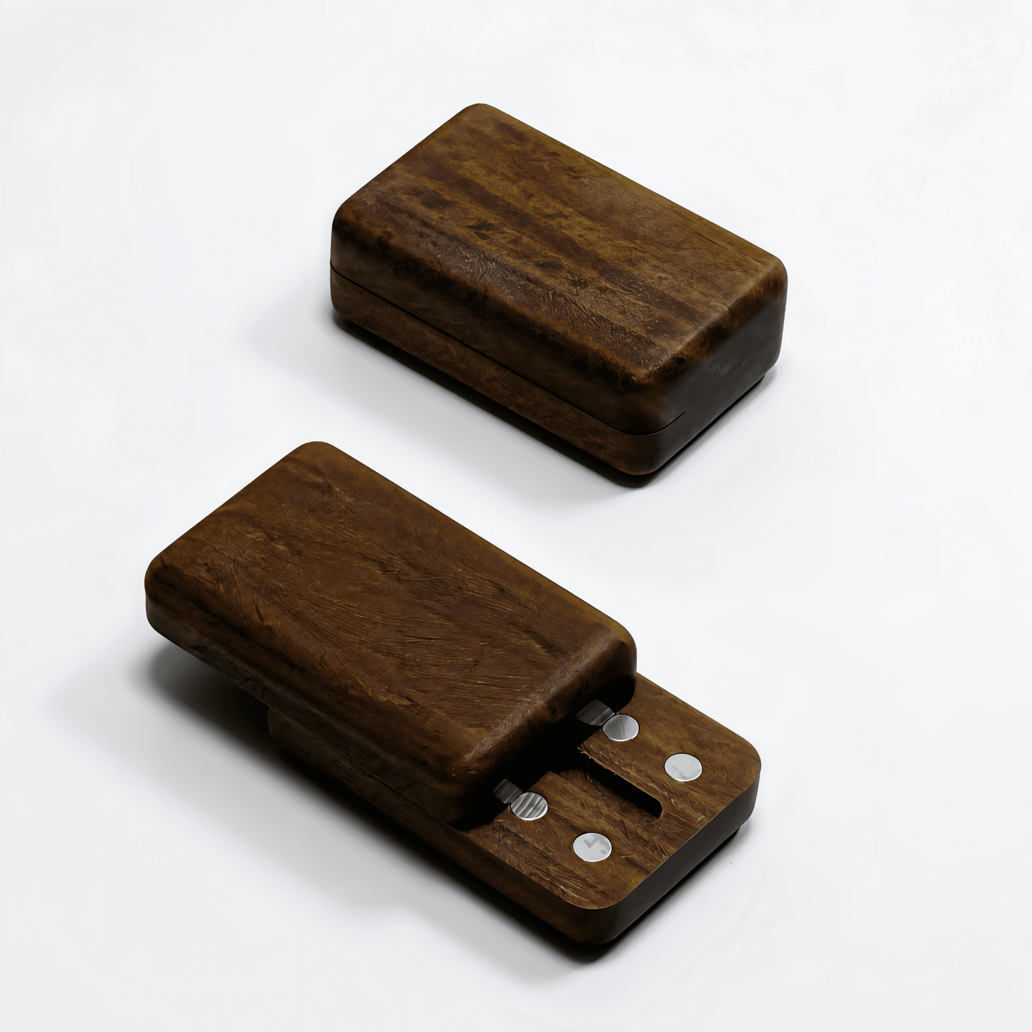 Natural Wood Magnetic Slider | EDC Stress Relief