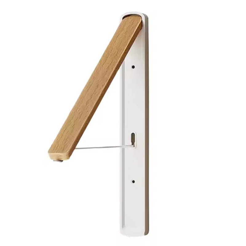 No-Drill Retractable Folding Clothes Drying Rack