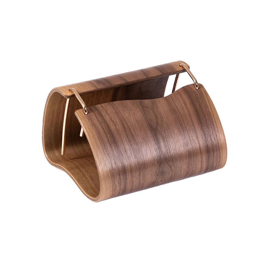Retro Wooden Tissue Box Cover & Nordic Napkin Holder