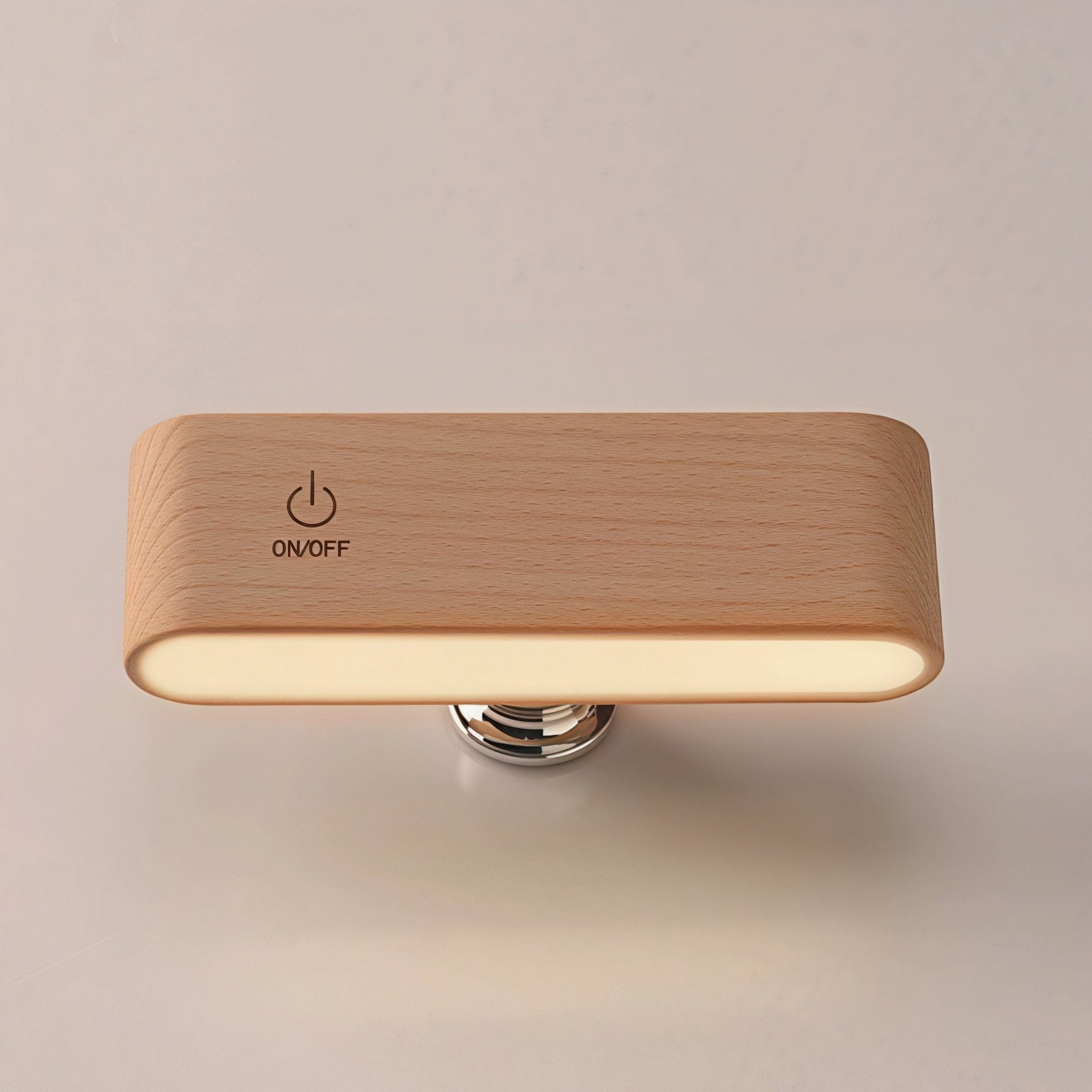 Solid Wood LED Desk Lamp Rechargeable - OakoryOakory