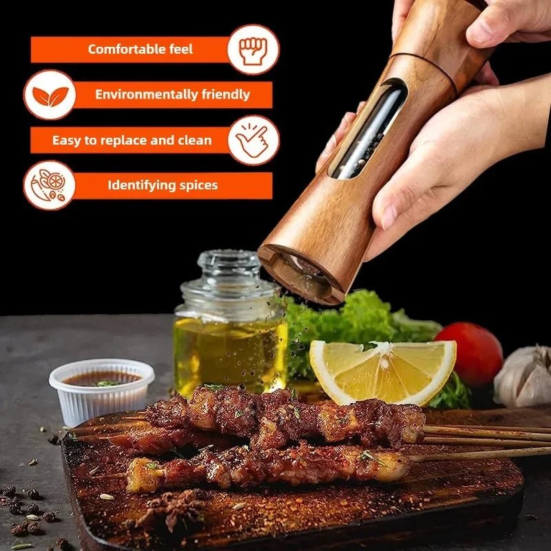 Wooden Salt & Pepper Grinder - OakoryOakory
