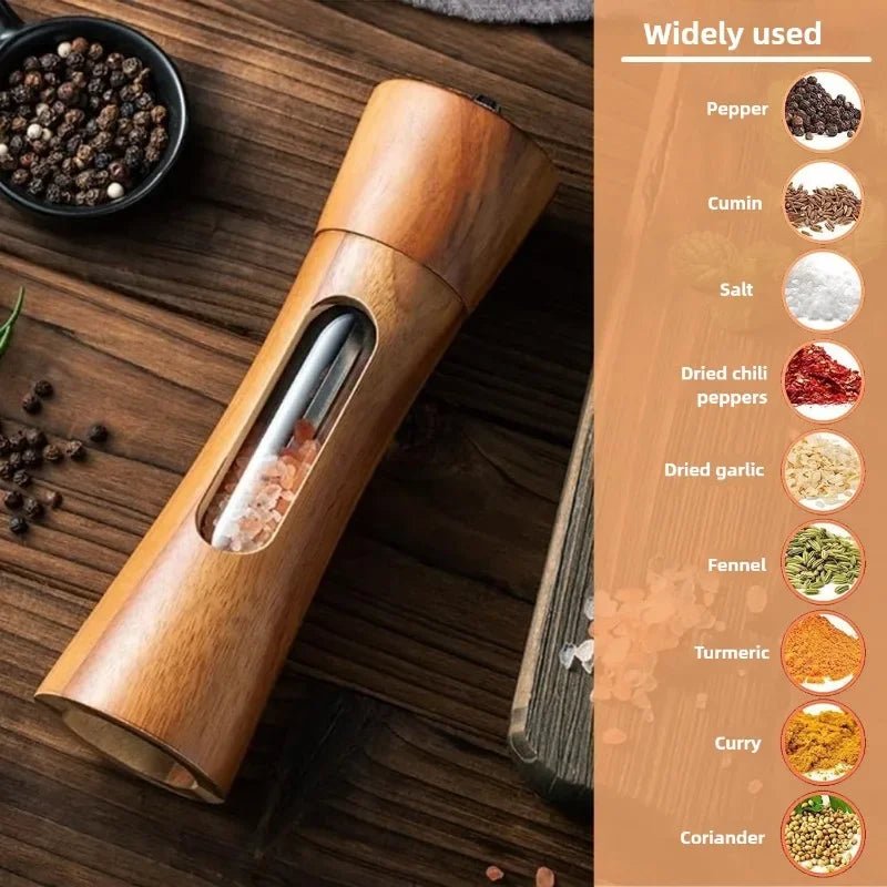 Wooden Salt & Pepper Grinder - OakoryOakory