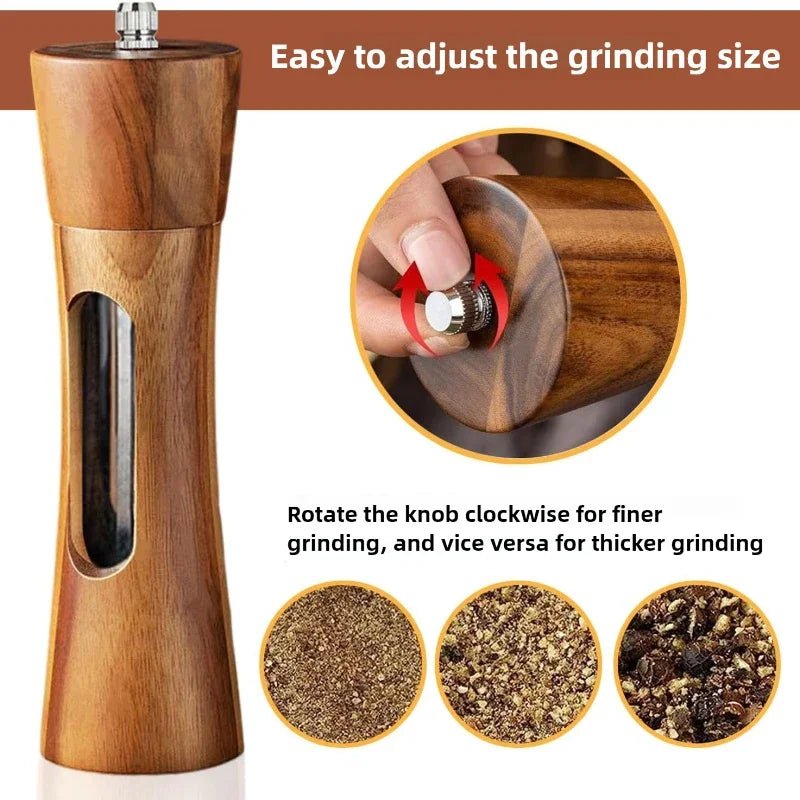Wooden Salt & Pepper Grinder - OakoryOakory